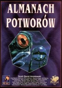 Almanach potworów. Autor: Scott David Aniolowski. Multiszop.pl Okładka książki Almanach potworów