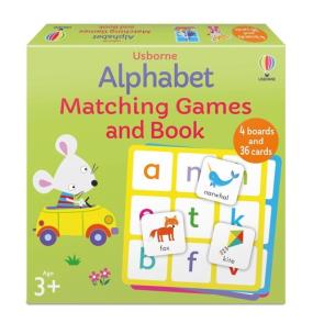 Okładka książki Alphabet Matching Games and Book