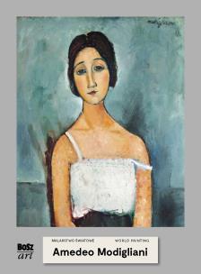 Amadeo Modigliani. Malarstwo światowe. Autor: Widacka-Bisaga Agnieszka. Multiszop.pl Okładka książki Amadeo Modigliani. Malarstwo światowe