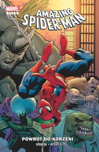 Amazing Spider-Man. Powrót do korzeni. Tom 1. Autor: Nick Spencer, Ryan Ottley. Multiszop.pl Okładka książki Amazing Spider-Man. Powrót do korzeni. Tom 1