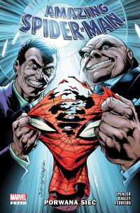 Amazing Spider-Man T.12 Porwana sieć. Autor: Nick Spencer. Multiszop.pl Okładka książki Amazing Spider-Man T.12 Porwana sieć