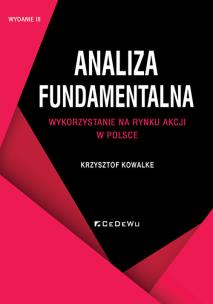 Okładka książki Analiza fundamentalna. Wykorzystanie na rynku...