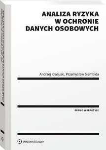 Okładka książki Analiza ryzyka w ochronie danych osobowych