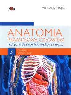 Okładka książki Anatomia prawidłowa człowieka Tom 3