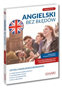 Angielski bez błędów. Autor: Katarzyna Wiśniewska, Marcin Frankiewicz. Multiszop.pl Okładka książki Angielski bez błędów