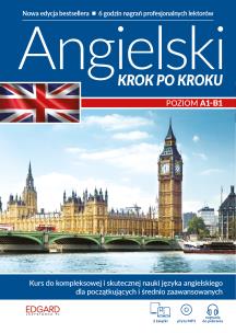 Angielski. Krok po Kroku wyd. 4. Autor: Opracowanie zbiorowe. Multiszop.pl Okładka książki Angielski. Krok po Kroku wyd. 4