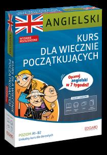 Angielski. Kurs dla wiecznie początkujących. Wydanie rozszerzone. Autor: Opracowanie zbiorowe. Multiszop.pl Okładka książki Angielski. Kurs dla wiecznie początkujących. Wydanie rozszerzone