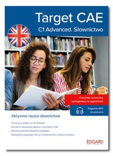 Angielski Target CAE C1 Advanced Słownictwo. Autor: Nicholas Rattenbury. Multiszop.pl Okładka książki Angielski Target CAE C1 Advanced Słownictwo