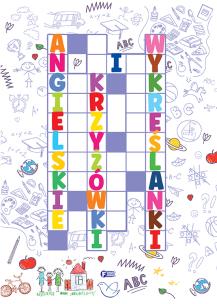 Angielskie krzyżówki i wykreślanki. Autor:   Praca zbiorowa. Multiszop.pl Okładka książki Angielskie krzyżówki i wykreślanki