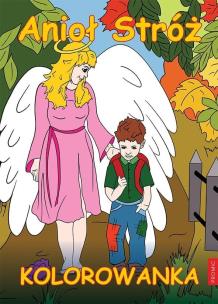 Okładka książki Anioł Stróż - kolorowanka