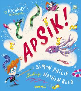 Apsik!. Autor: Philip Simon. Multiszop.pl Okładka książki Apsik!