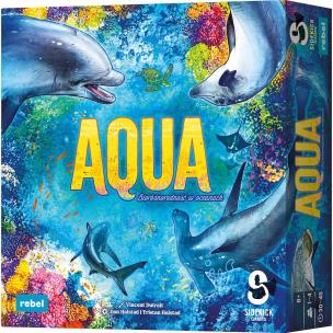 Aqua (edycja polska) REBEL. Wydawca: Rebel. Multiszop.pl Opakowanie Aqua (edycja polska) REBEL
