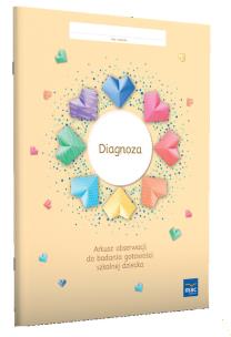 Arkusz obserwacji do badania gotowości szkolnej. Autor: Stalmach-Tkacz Anna, Wosianek Joanna, Karina Mucha. Multiszop.pl Okładka książki Arkusz obserwacji do badania gotowości szkolnej