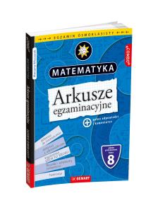 Arkusze egzaminacyjne z matematyki dla 8-klasisty. Autor: Wieczorek Marzena. Multiszop.pl Okładka książki Arkusze egzaminacyjne z matematyki dla 8-klasisty