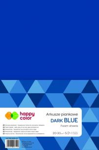 Opakowanie Arkusze piankowe granat A4 5szt. HAPPY COLOR