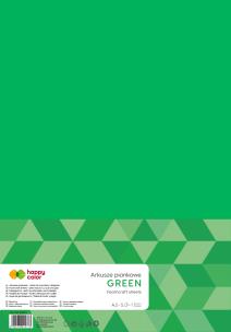 Opakowanie Arkusze piankowe Happy Color A3 zielone 5 ark.