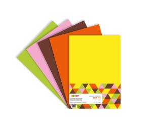 Opakowanie Arkusze piankowe samoprzylepne Happy Color A4 5 kolorów 5 ark.