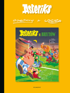 Asteriks u Brytów. Tom 8. Autor: Albert Uderzo, René Goscinny. Multiszop.pl Okładka książki Asteriks u Brytów. Tom 8