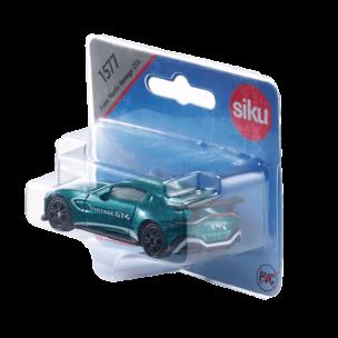 Aston Martin Vantage GT4 Siku 15 S1577. Wydawca: Trefl PAP. Multiszop.pl Opakowanie Aston Martin Vantage GT4 Siku 15 S1577