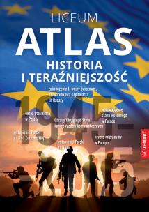 Atlas historia i teraźniejszość. Autor: Banach Konrad, Witold Sienkiewicz (red.). Multiszop.pl Okładka książki Atlas historia i teraźniejszość