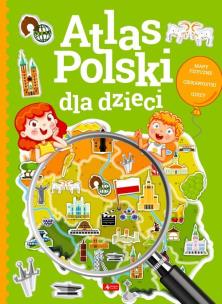 Okładka książki Atlas Polski dla dzieci