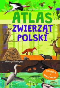 Okładka książki Atlas zwierząt Polski