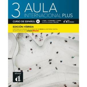 Aula Internacional Plus 3 podręcznik + ćwiczenia. Autor:   Praca zbiorowa. Multiszop.pl Okładka książki Aula Internacional Plus 3 podręcznik + ćwiczenia