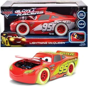 Opakowanie Auta Lightning McQueen Glow 1:24