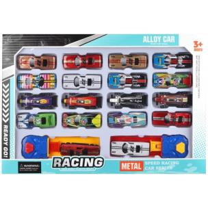 Opakowanie Auta resoraki metalowe 18szt MIX