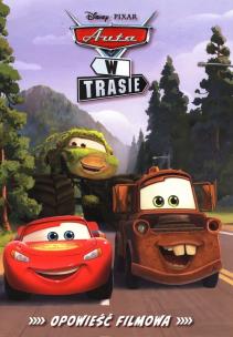 Auta w trasie. Opowieść filmowa. Autor: Katarzyna Łączyńska. Multiszop.pl Okładka książki Auta w trasie. Opowieść filmowa