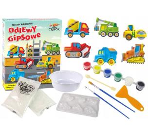 Opakowanie Auta zestaw do odlewania z gipsu