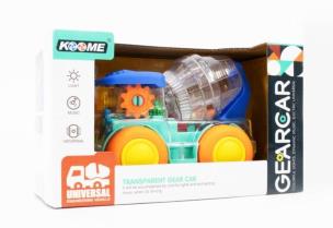 Opakowanie Autko betoniarka przezroczysta światło dźwięk