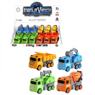 Opakowanie Auto budowlane metalowe MIX