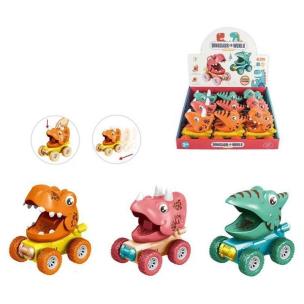 Opakowanie Auto Dinozaur naciskany MIX