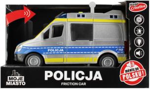 Auto Policja Moje Miasto. Wydawca: Mega Creative. Multiszop.pl Opakowanie Auto Policja Moje Miasto