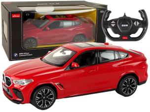 Auto R/C Bmw X6 M 1:14 czerwone. Wydawca: Rastar. Multiszop.pl Opakowanie Auto R/C Bmw X6 M 1:14 czerwone
