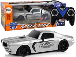 Opakowanie Auto Sportowe R/C 1:18 srebrne Champion