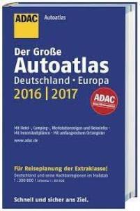 Okładka książki AutoAtlas ADAC. Deutschland, Europa 2016/2017