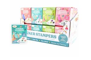 Opakowanie Automatyczny stempel z naklejkami MIX 160szt