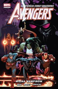 Avengers T.3 Wojna wampirów. Autor: Aaron Jason, Marquez David, Sorrentino Andrea, Ma. Multiszop.pl Okładka książki Avengers T.3 Wojna wampirów