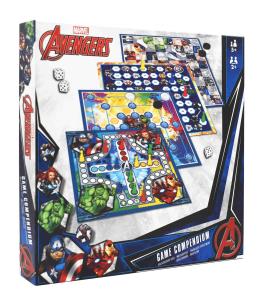 Avengers: zestaw gier CARTAMUNDI. Wydawca: Cartamundi. Multiszop.pl Opakowanie Avengers: zestaw gier CARTAMUNDI