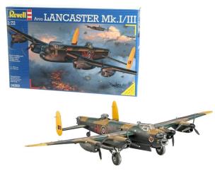 Avro Lancaster Mk.I/III 1:72. Wydawca: Revell. Multiszop.pl Opakowanie Avro Lancaster Mk.I/III 1:72