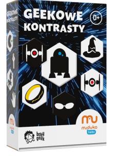 Baby Geek Geekowe kontrasty. Wydawca: Muduko. Multiszop.pl Opakowanie Baby Geek Geekowe kontrasty