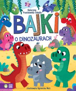 Okładka książki Bajki o dinozaurach