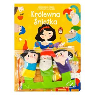 Okładka książki Bajki z pacynkami. Królewna śnieżka