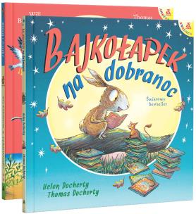 Bajkołapek na dobranoc / Mrukol i Żeglarz. Autor: Docherty Helen, Dochety Thomas, Buckhingham Thomas. Multiszop.pl Okładka książki Bajkołapek na dobranoc / Mrukol i Żeglarz