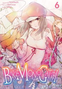 Bakemonogatari. Tom 6. Autor: Nisioisin, Oh!Great. Multiszop.pl Okładka książki Bakemonogatari. Tom 6