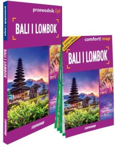 Okładka książki Bali i Lombok light: przewodnik + mapa