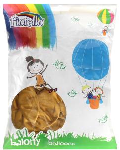 Opakowanie Balon metal złoty 10 cali 100 szt. Fiorello