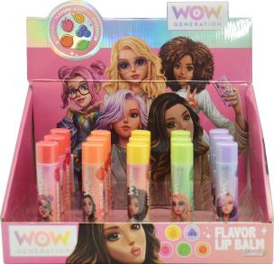 Balsam do ust smakowy WOW00112 1szt.mix. Wydawca: Kids Euroswan. Multiszop.pl Opakowanie Balsam do ust smakowy WOW00112 1szt.mix